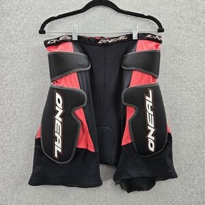 O'Neal Men Activewear Shorts L Black Padded Motocross Colorblock Logo BMX
